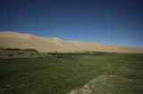 Gobi sand dunes Photo by Dobromir Domuschiev